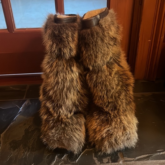 Coyote Fur Boots! Fabulous & Rare!!! - Picture 13 of 13